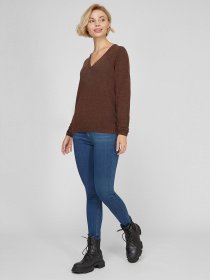 Джемпер Sassofono модель A191-SF-461111, Коричневий Фото