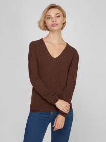 Джемпер Sassofono модель A191-SF-461111, Коричневий Фото
