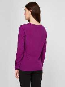 Джемпер Sassofono модель A191-SF-461111, Ліловий Фото