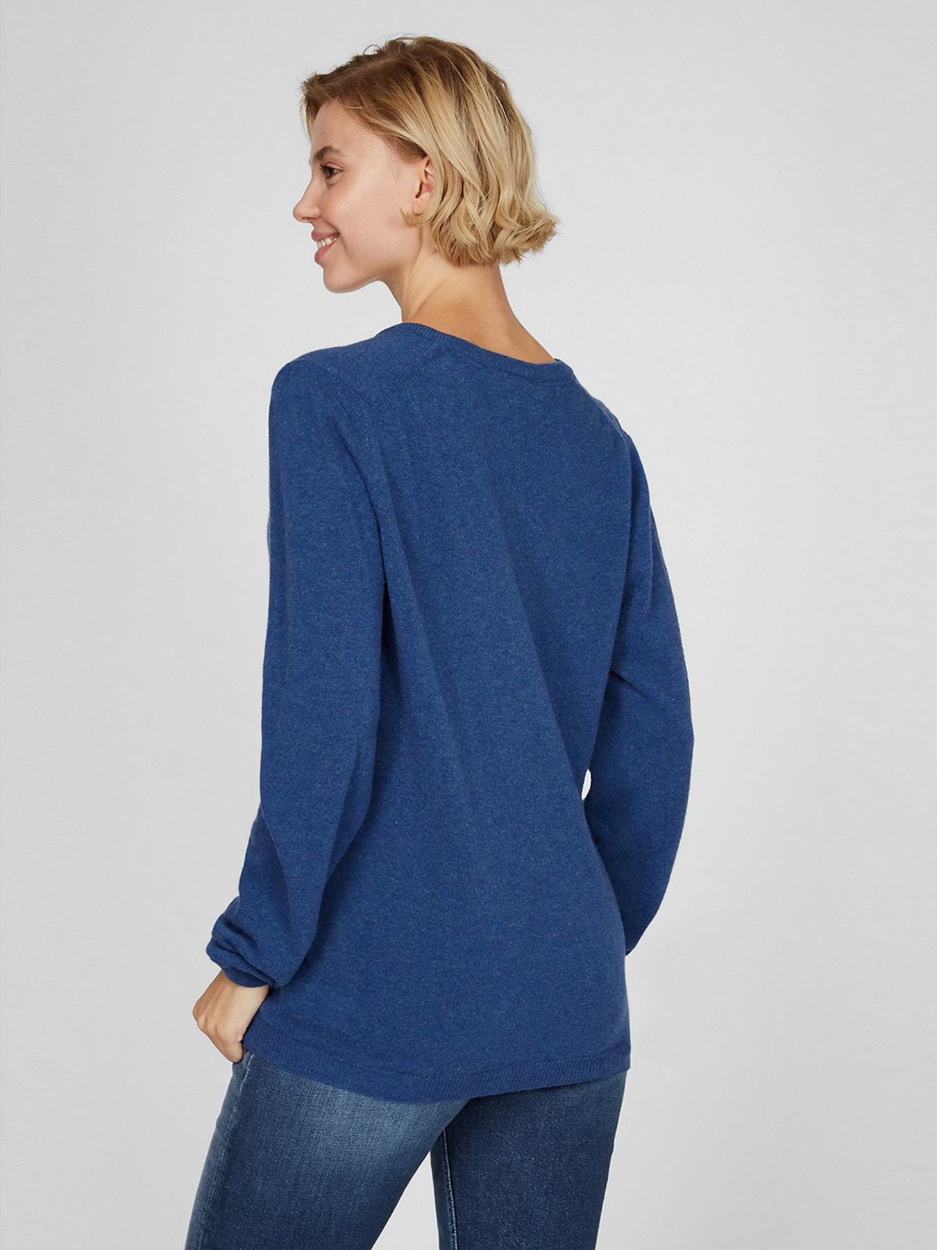 Джемпер Sassofono модель A191-SF-461111, Синій Фото