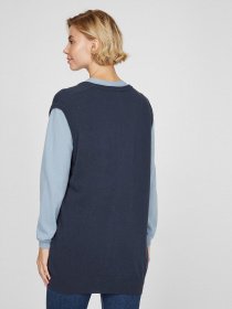 Джемпер Sassofono модель A191-SF-461111, Синій-2 Фото