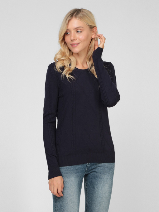 Джемпер Sassofono модель A191-SF-471111, СИНІЙ Фото