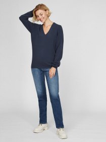 Джемпер Sassofono модель A191-SF-461111, Ярко-синій Фото