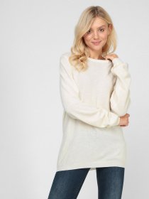 Джемпер Sassofono модель A191-SF-461112, Бежевий Джемпер Sassofono модель A191-SF-461112, Бежевий Фото