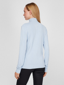 Водолазка Sassofono модель A191-SF-471112, БЛАКИТНИЙ Фото