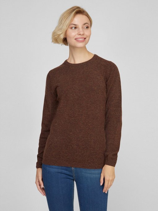 Джемпер Sassofono модель A191-SF-461112, Тютюновий Фото