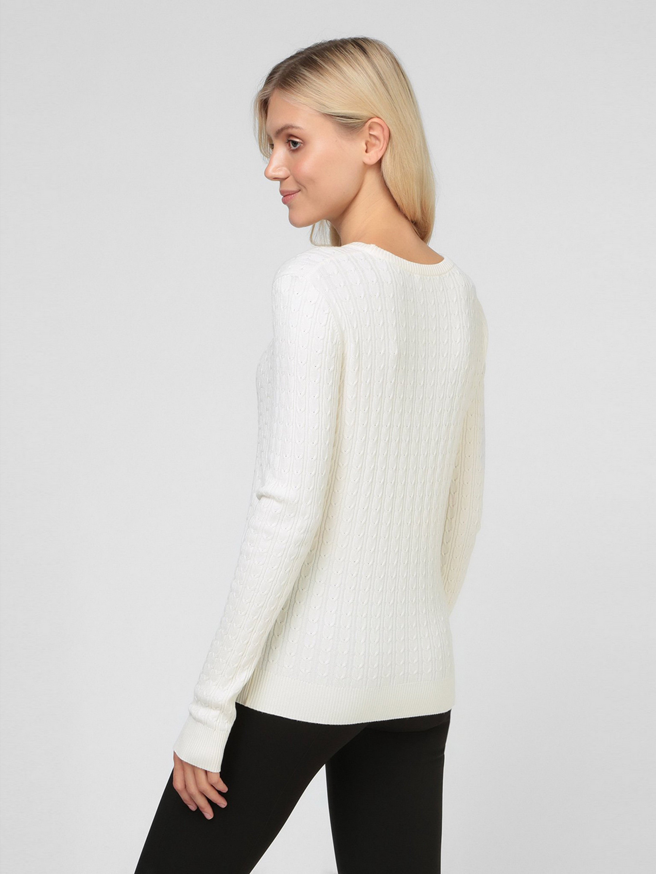 Джемпер Sassofono модель A191-SF-472111, СЛОНОВА КІСТКА Фото