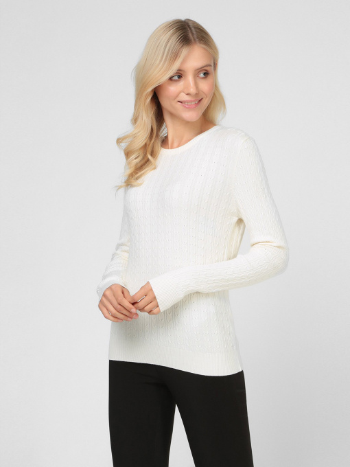 Джемпер Sassofono модель A191-SF-472111, СЛОНОВА КІСТКА Фото