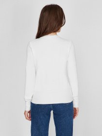 Джемпер Sassofono модель A191-SF-700113-2, МОЛОЧНИЙ Джемпер Sassofono модель A191-SF-700113-2, МОЛОЧНИЙ Фото