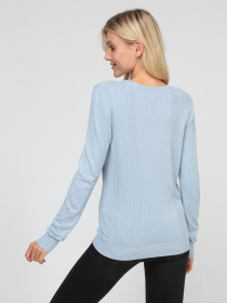 Джемпер Sassofono модель A191-SF-471113, БЛАКИТНИЙ Фото