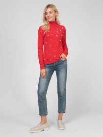 Водолазка Sassofono модель A191-SF-700115-1, ЧЕРВОНИЙ Фото