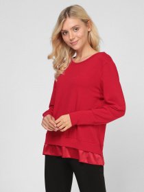 Джемпер Sassofono модель A191-SF-707355, ЧЕРВОНИЙ Джемпер Sassofono модель A191-SF-707355, ЧЕРВОНИЙ Фото