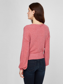 Джемпер Sassofono модель A191-SF-720111, Світло-гранатовий Фото