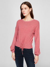 Джемпер Sassofono модель A191-SF-720111, Світло-гранатовий Фото