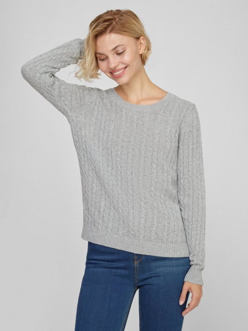 Джемпер Sassofono модель A191-SF-790111, АНТРАЦИТ Фото