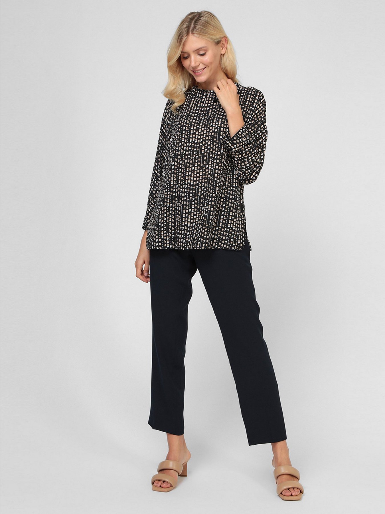 Блуза Sassofono модель A191-SF-907350, Норковий Блуза Sassofono модель A191-SF-907350, Норковий Фото