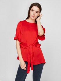 Блуза Sassofono модель A191SC139125, ЧЕРВОНИЙ Фото
