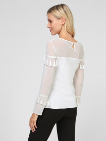 Блуза Sassofono модель A191SC8KBK188, МОЛОЧНИЙ Фото