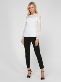 Блуза Sassofono модель A191SC8KBK188, МОЛОЧНИЙ Фото