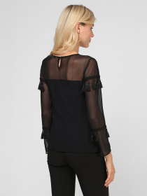 Блуза Sassofono модель A191SC8KBK188, ЧОРНИЙ Фото
