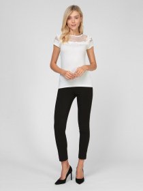 Футболка Sassofono модель A191SC8YB123, МОЛОЧНИЙ Фото