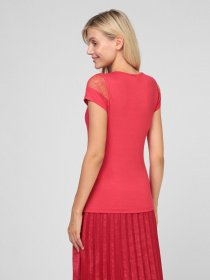 Футболка Sassofono модель A191SC8YB123, ЧЕРВОНИЙ Фото