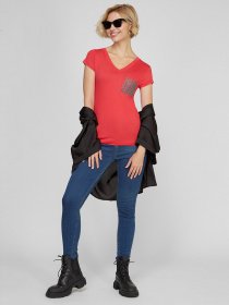 Футболки і поло Sassofono модель A191SC8YB125, ЧЕРВОНИЙ Фото