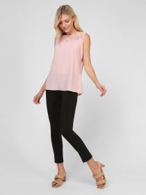 Блуза Sassofono модель A191SC8YB395, ПУДРОВИЙ Фото