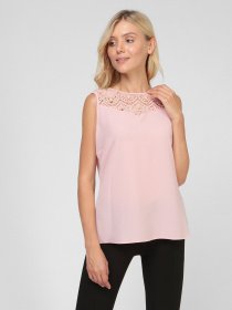 Блуза Sassofono модель A191SC8YB395, ПУДРОВИЙ Фото