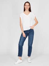 Блуза Sassofono модель A191SC8YB410, Молочний Блуза Sassofono модель A191SC8YB410, Молочний Фото