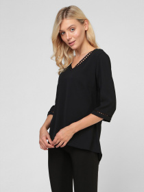 Блуза с длинным руквом Sassofono модель SAS875 Фото