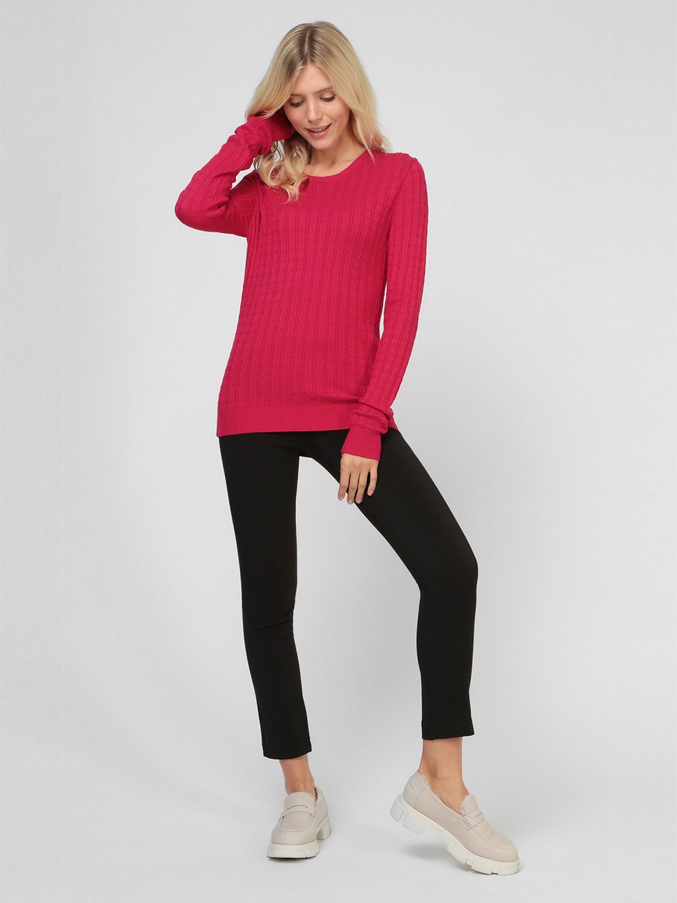 Джемпер Sassofono модель A191-SF-472111, ЧЕРВОНИЙ Фото