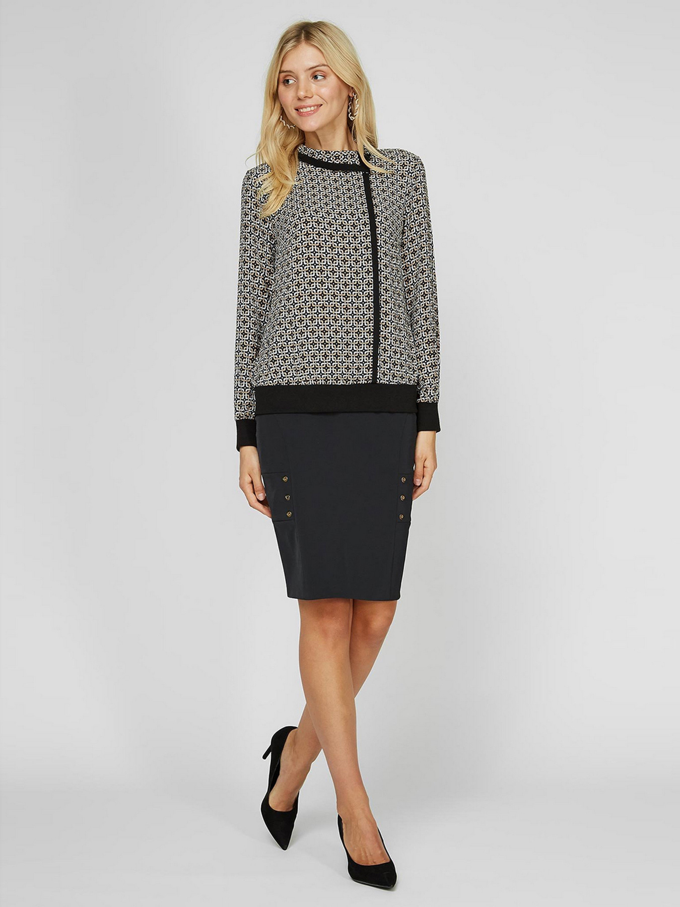 Блуза Sassofono модель A201-SC-927175-2, КЕМЕЛ Фото