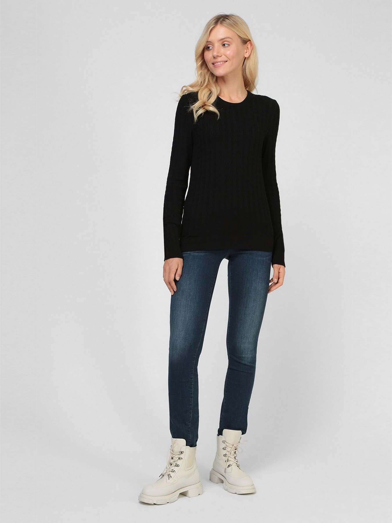 Джемпер Sassofono модель A191-SF-472111, ЧОРНИЙ Фото