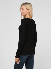 Джемпер Sassofono модель A191-SF-472111, ЧОРНИЙ Фото