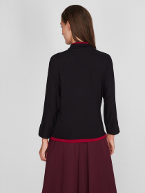 Блуза Sassofono модель A201-SC-927735-1, Чорний Фото