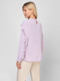 Блуза Sassofono модель A201-SF-173111, ЛІЛОВИЙ Фото