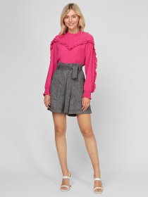 Блуза Sassofono модель A201-SF-173111, ФУКСІЯ Фото