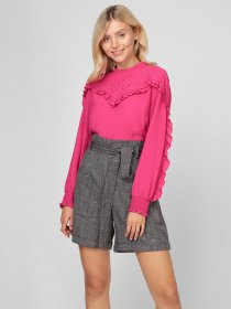 Блуза Sassofono модель A201-SF-173111, ФУКСІЯ Фото