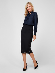 Блуза Sassofono модель A201-SF-203111, Синій Фото