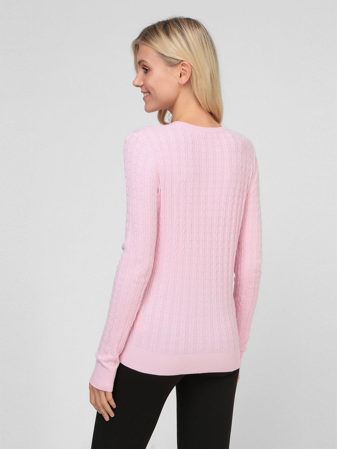 Джемпер Sassofono модель A191-SF-472113, ПУДРОВИЙ Фото