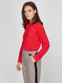Блуза Sassofono модель A201-SF-203111, Червоний Фото