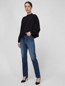 Блуза Sassofono модель A201-SF-205111, ЧОРНИЙ Фото