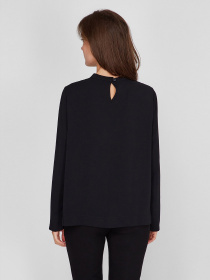 Блуза Sassofono модель A201-SF-205112, ЧОРНИЙ Фото