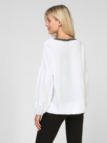 Блуза Sassofono модель A201-SF-265151, МОЛОЧНИЙ-ХАКІ Фото