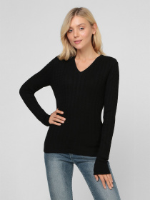 Джемпер Sassofono модель A191-SF-472113, ЧОРНИЙ Фото