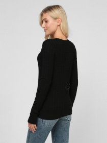 Джемпер Sassofono модель A191-SF-472113, ЧОРНИЙ Фото