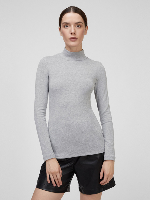 Водолазка Sassofono модель A201-SF-313112-1, МЕЛАНЖЕВИЙ Фото