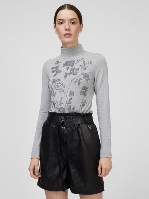 Водолазка Sassofono модель A201-SF-313112-2, МЕЛАНЖЕВИЙ Фото