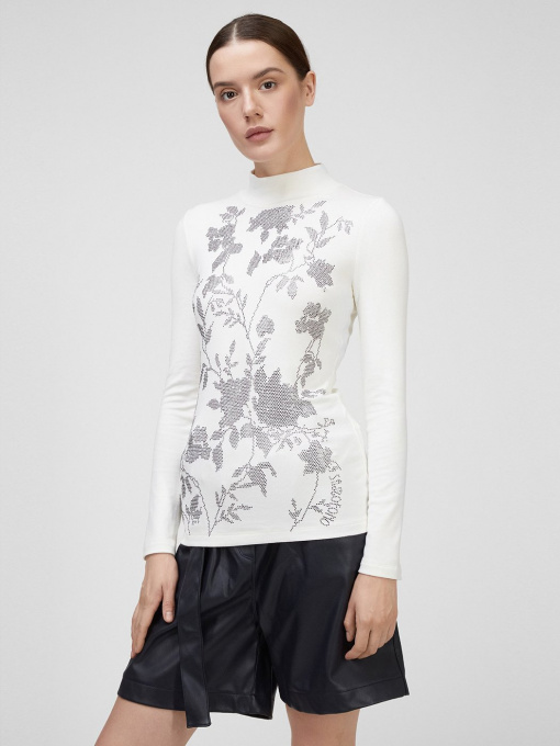 Водолазка Sassofono модель A201-SF-313112-2, МОЛОЧНИЙ Фото